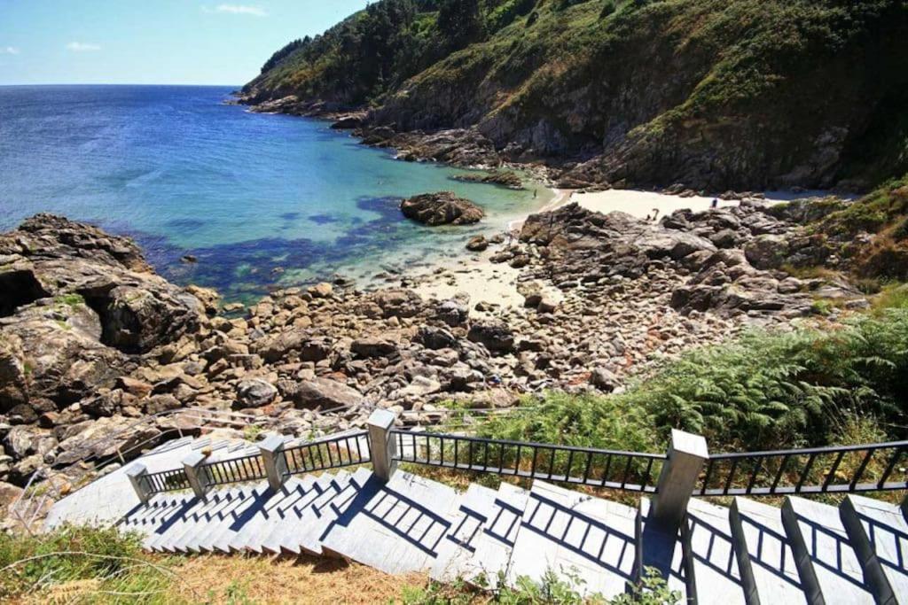 Piso A Capela Con Vistas Al Mar Apartamento Finisterra Exterior foto