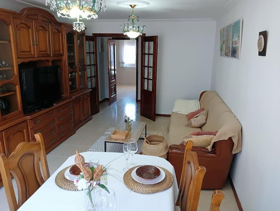 Piso A Capela Con Vistas Al Mar Apartamento Finisterra Exterior foto